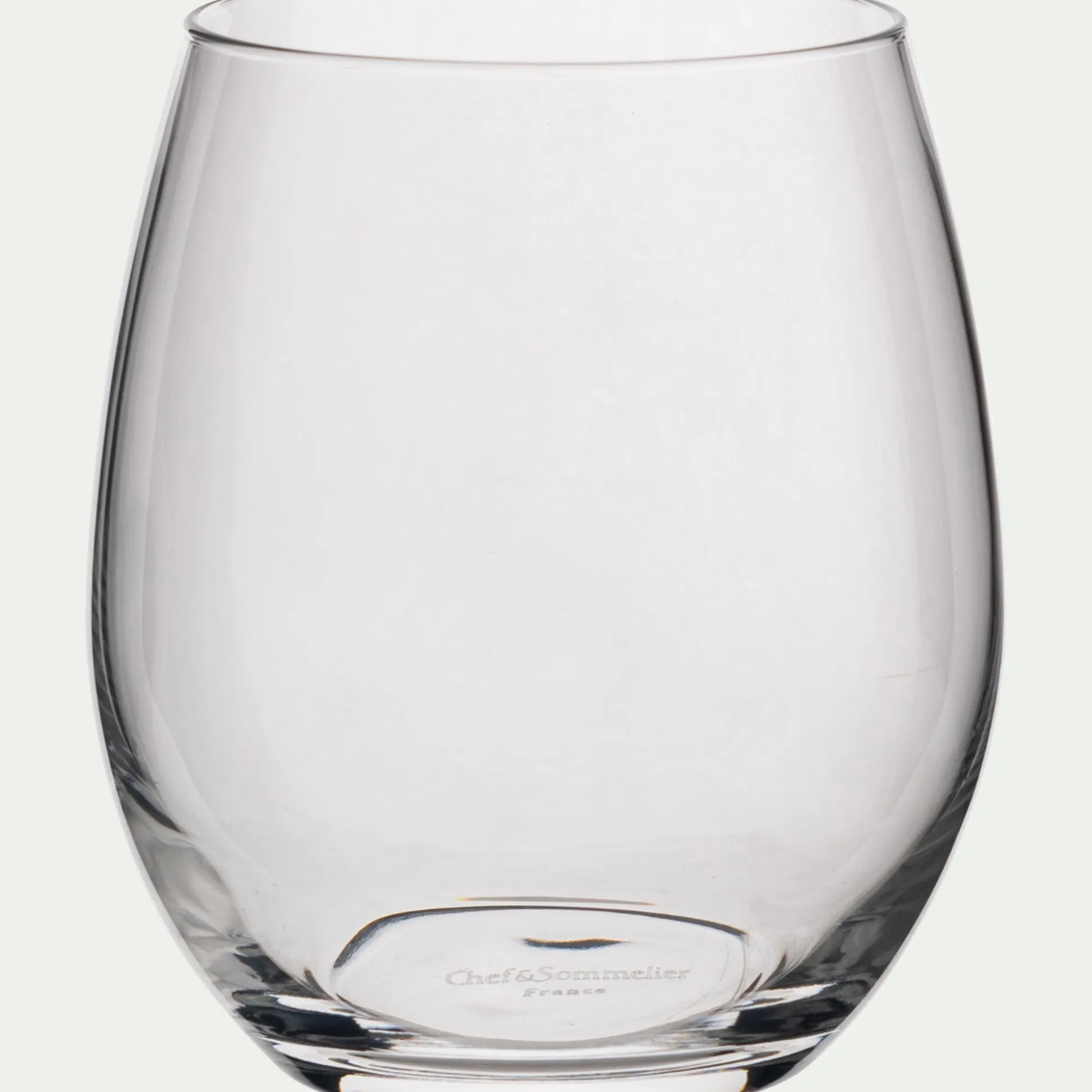 Coffret de 6 gobelets en cristallin 36cl - transparent