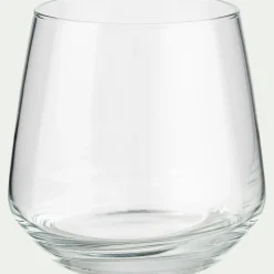 Coffret de 6 gobelets en verre 34,5cl - transparent