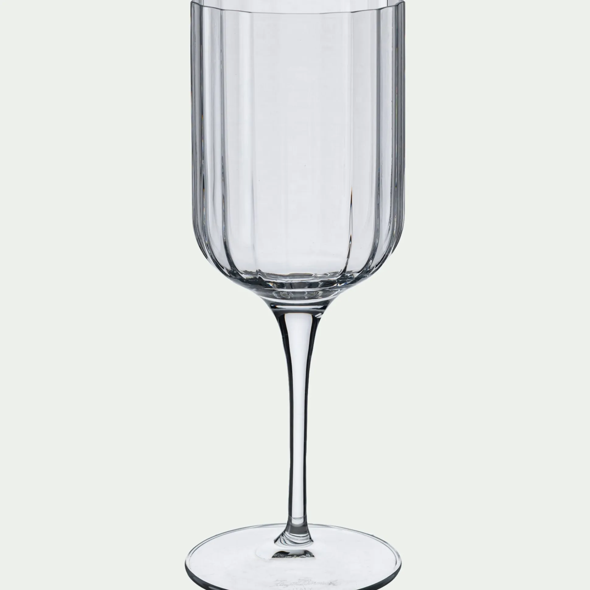 Coffret de 4 verres à pied en cristallin 40cl - transparent