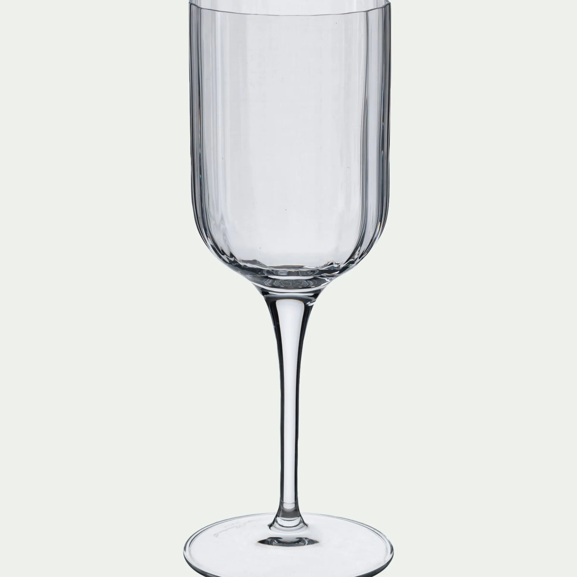 Coffret de 4 verres à pied tulipe en cristallin 28cl - transparent