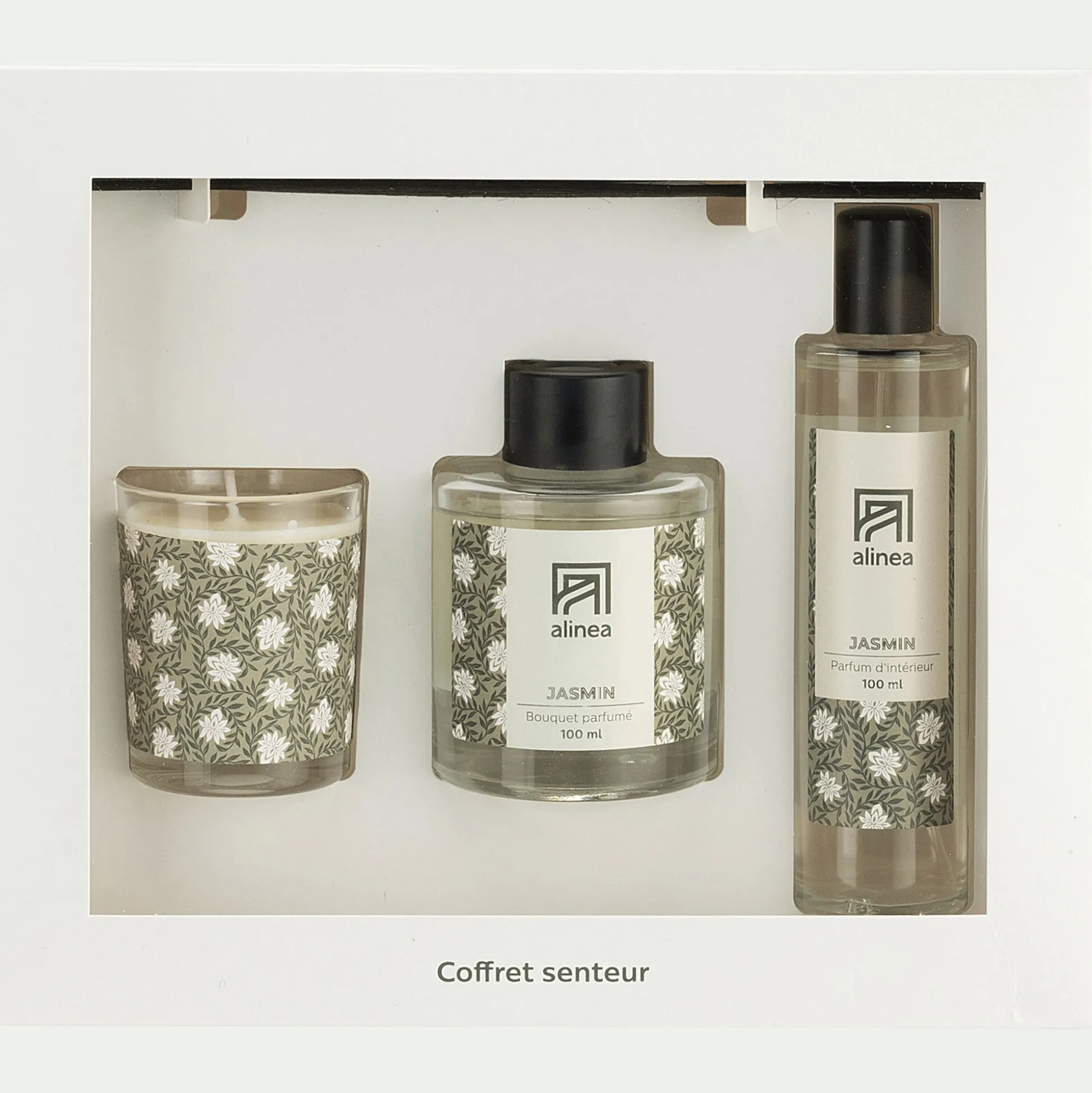 Coffret 3 pièces senteur Jasmin