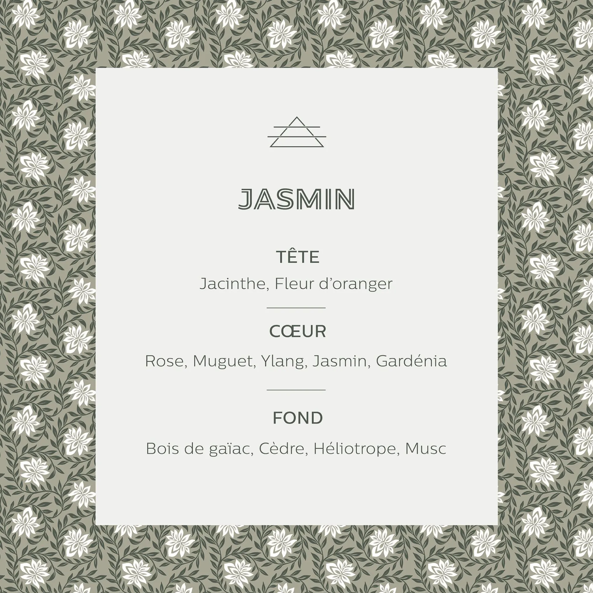 Coffret 3 pièces senteur Jasmin