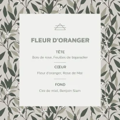 Coffret senteur Fleur d'Oranger