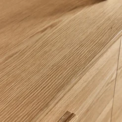 Commode 6 tiroirs en chêne - bois clair