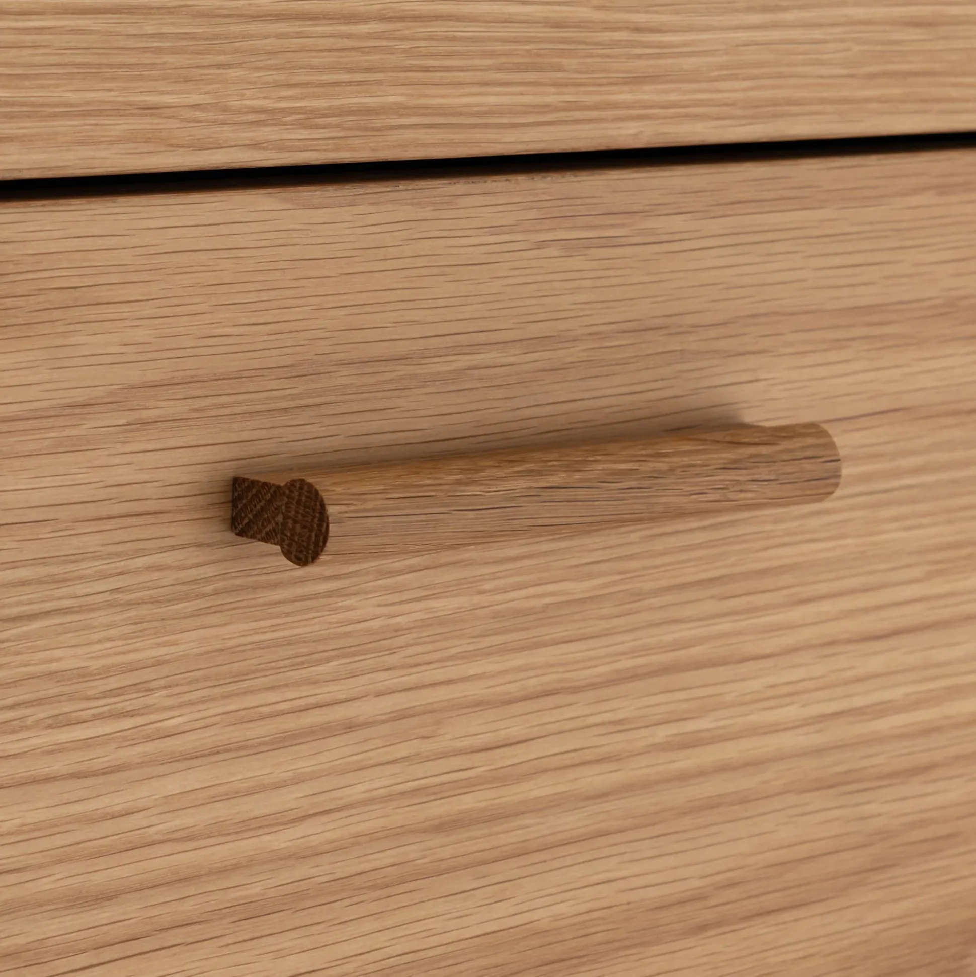 Commode 6 tiroirs en chêne - bois clair