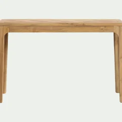 Console en teck recyclé - bois clair