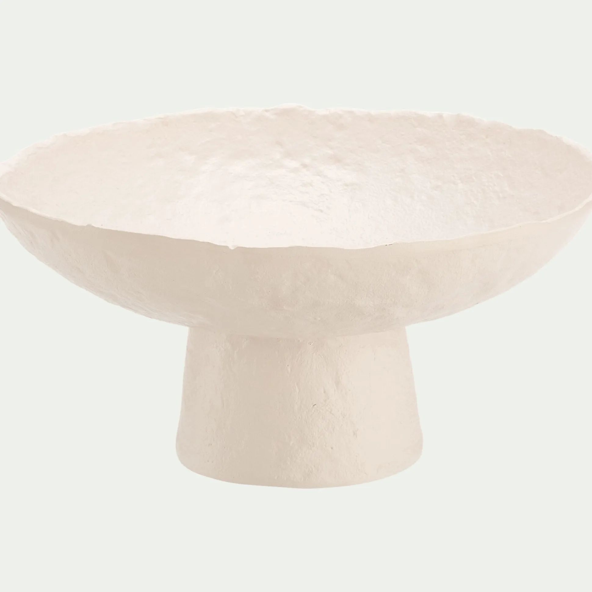 Coupelle décorative 31x15cm - blanc ventoux