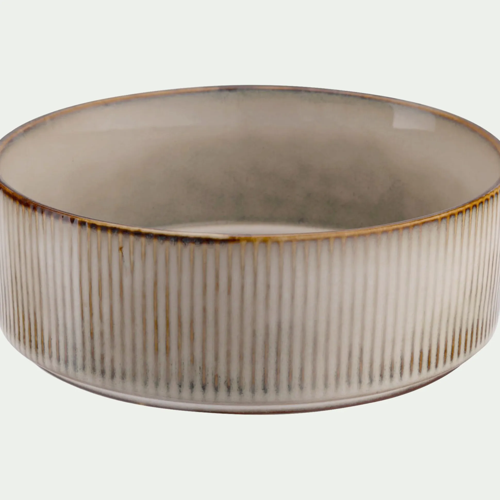 Coupelle en grès D17cm - beige