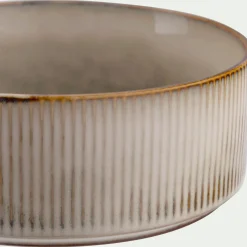 Coupelle en grès D17cm - beige