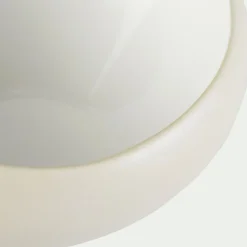 Coupelle en grès D14cm - blanc ventoux
