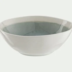 Coupelle en grès D17cm - bleu autan
