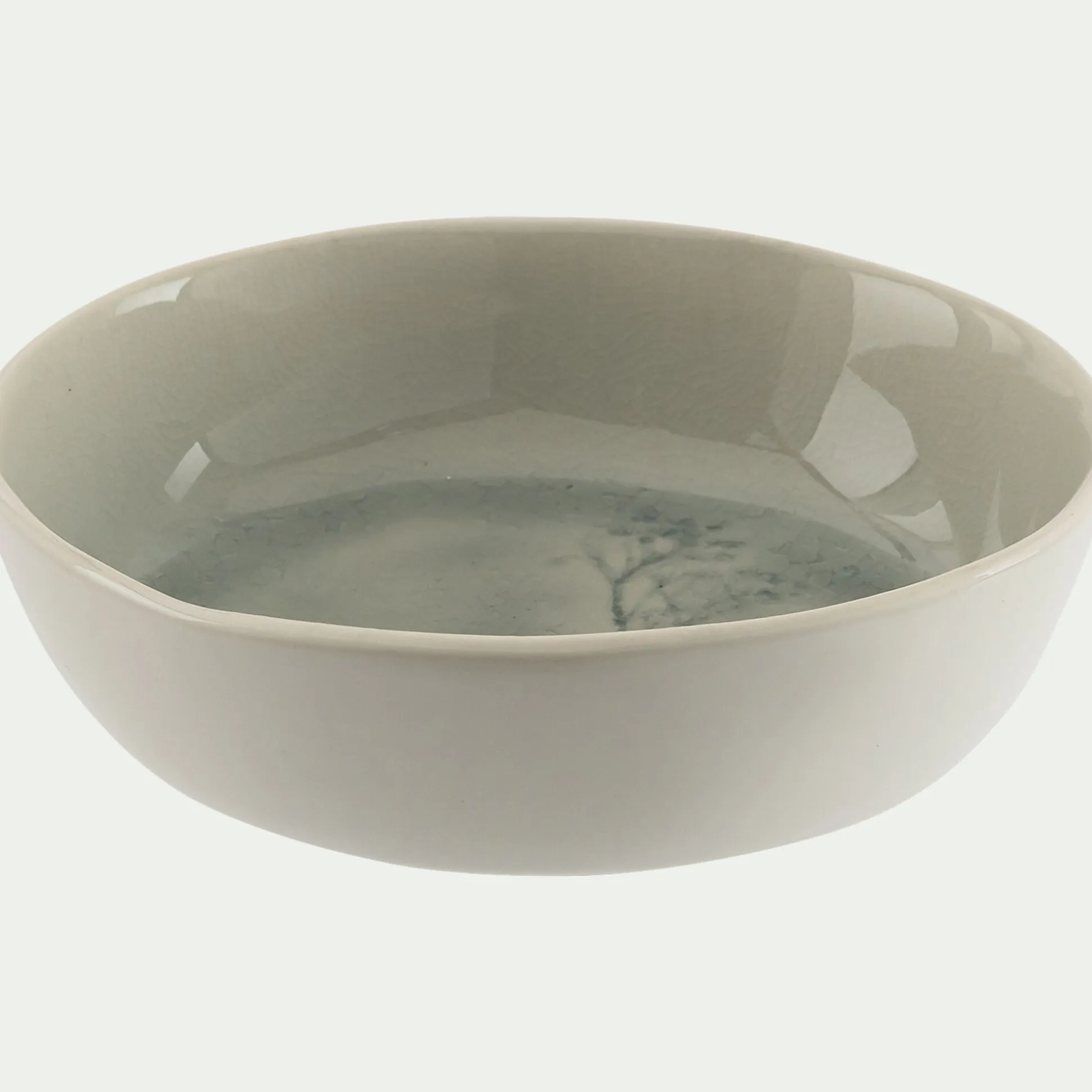 Coupelle en grès D15cm - gris borie