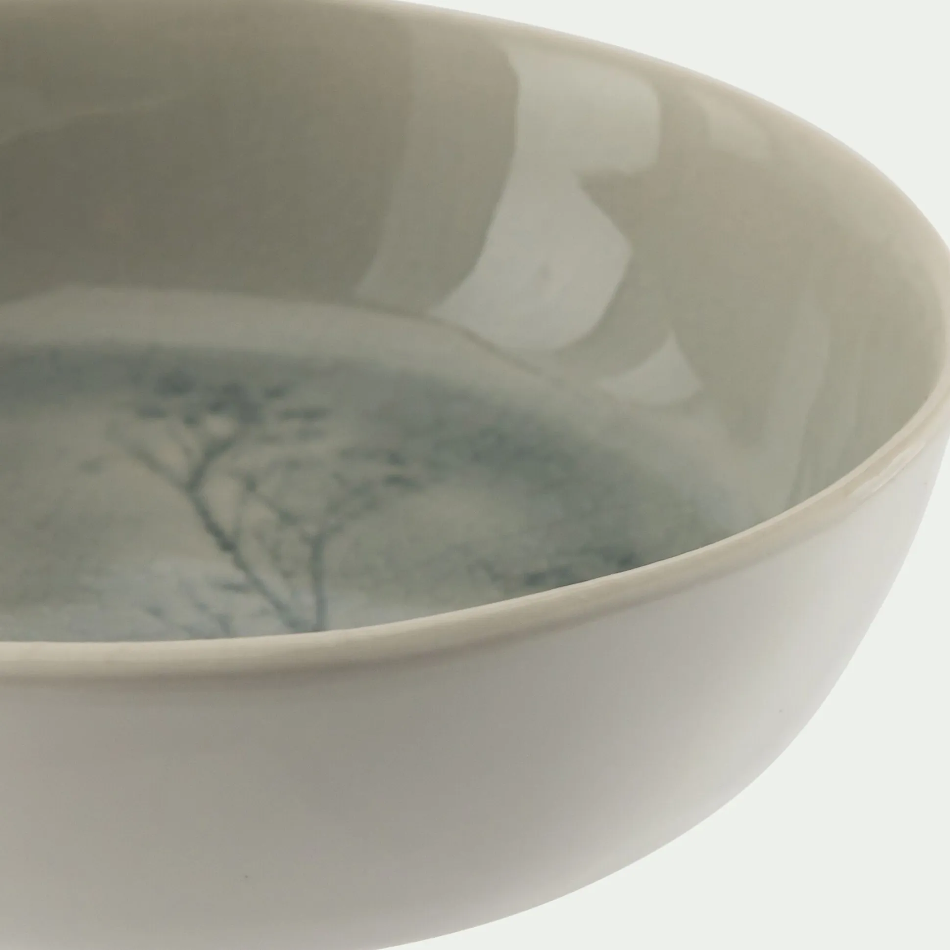 Coupelle en grès D15cm - gris borie