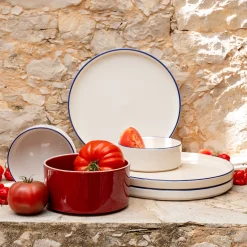 Coupelle en grès D15cm - rouge