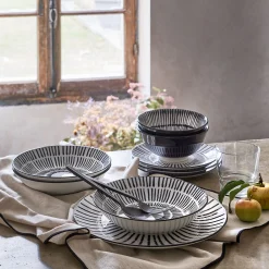 Coupelle en porcelaine D15,5cm - noir