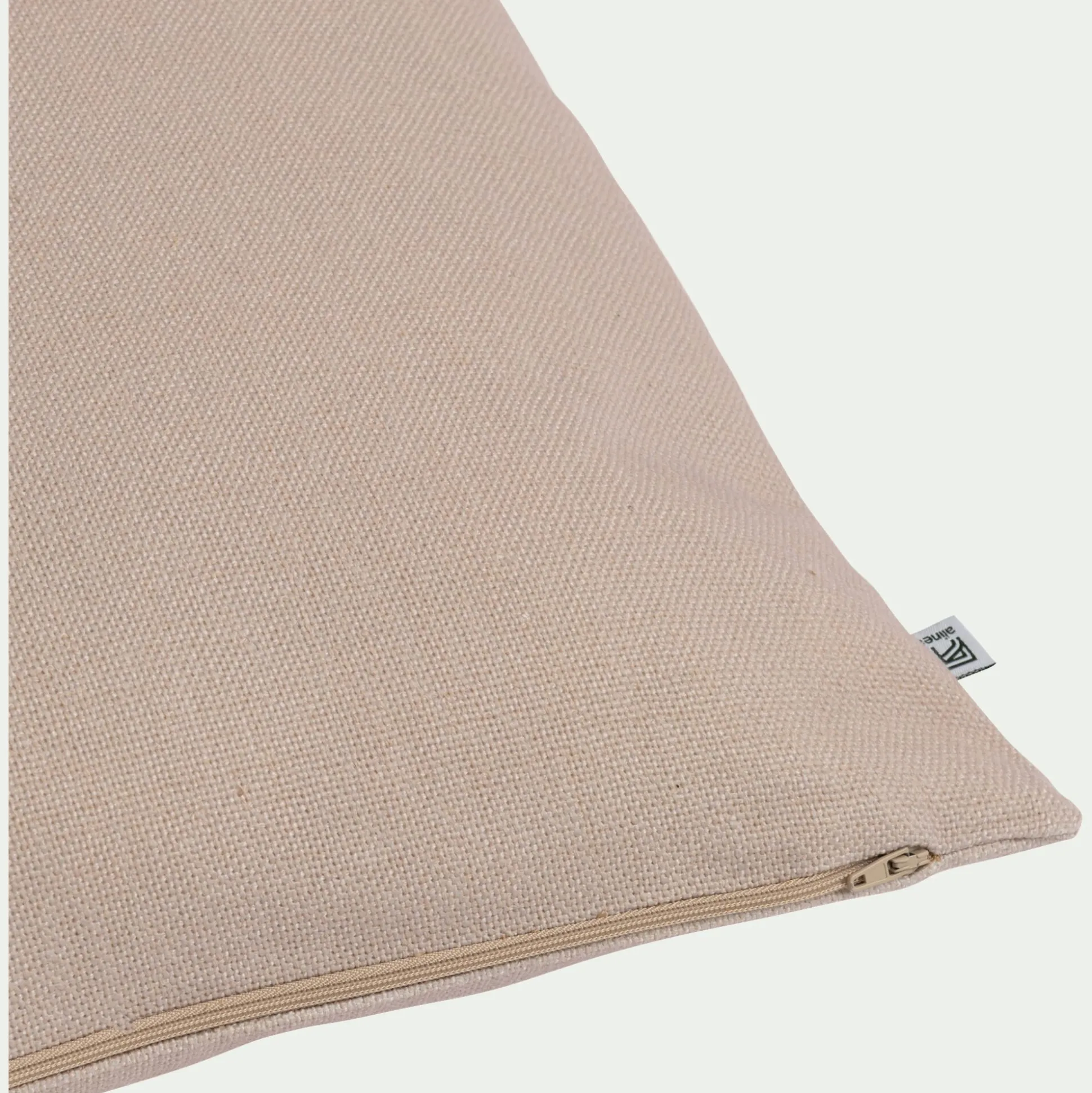 Coussin de jardin en tissu - beige sable 45x45cm