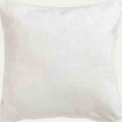Coussin motif lions en coton 45x45cm - jaune