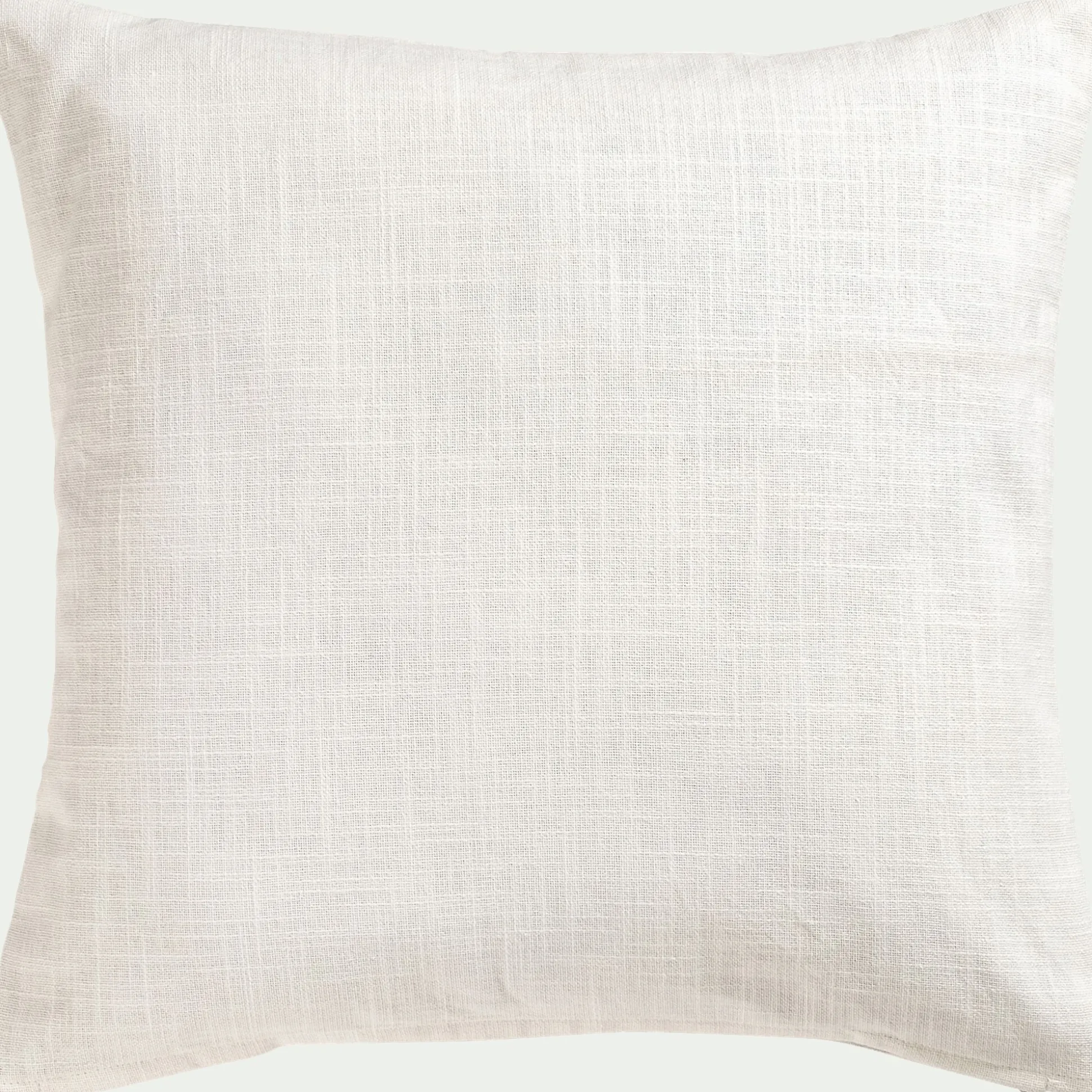 Coussin motif éléphant en coton 45x45cm - gris