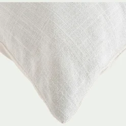 Coussin motif éléphant en coton 45x45cm - gris