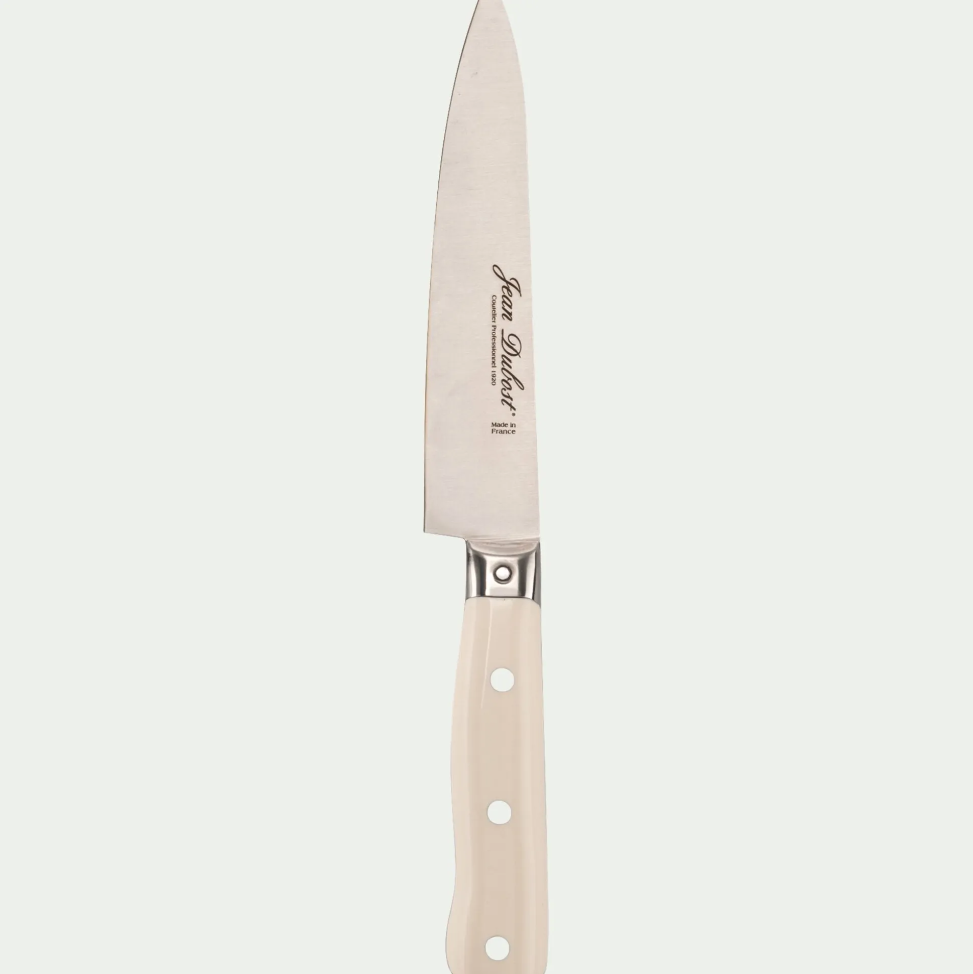 Couteau de cuisine en inox - blanc