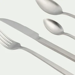 Couteau en inox finition satinée - argenté