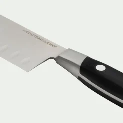 Couteau Santoku forgé avec lame 19cm en métal