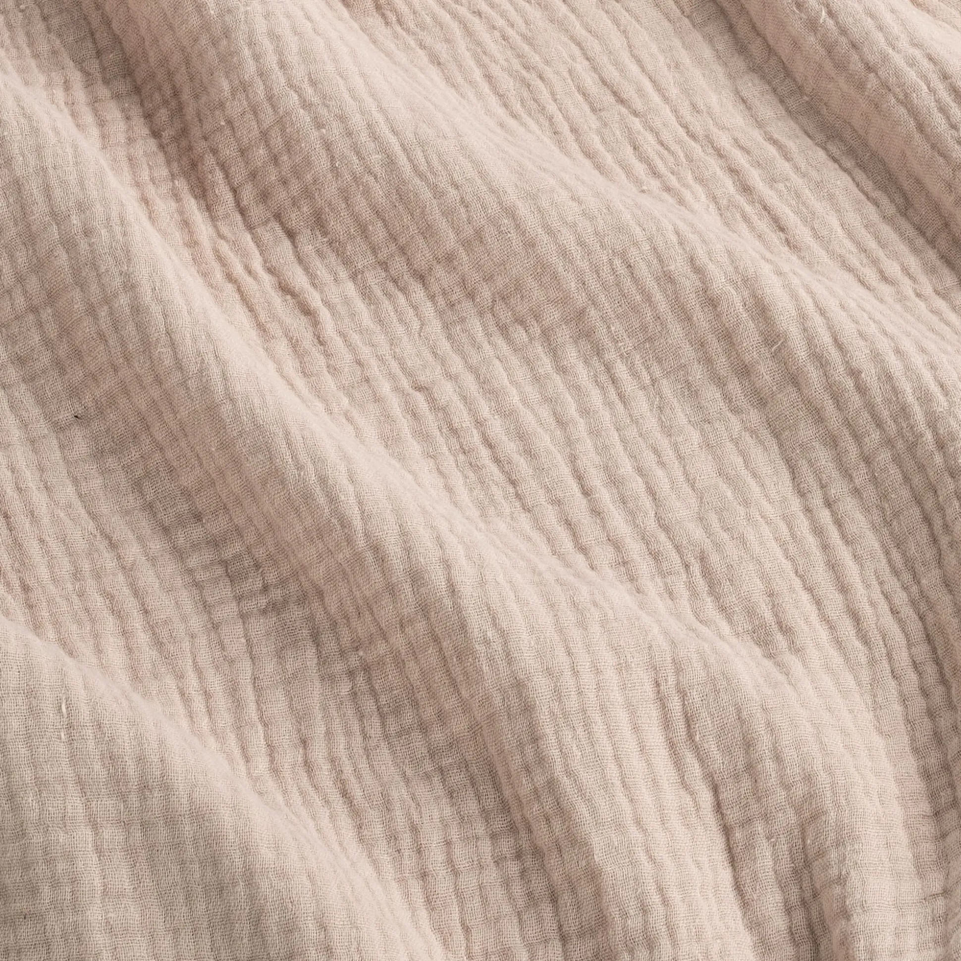 Couvre-lit en gaze de coton - beige alpilles 180x230cm
