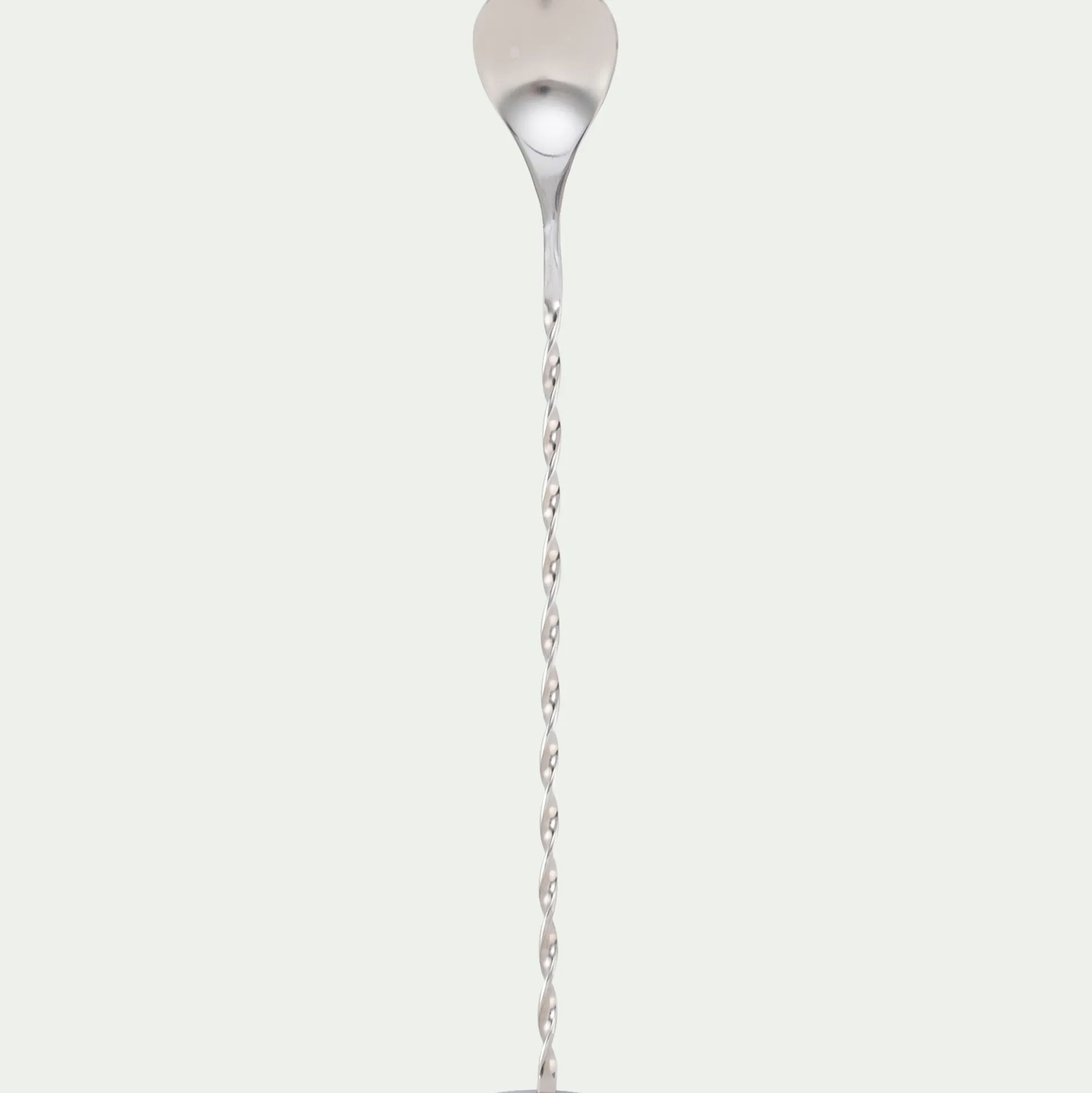 Cuillère à cocktail en inox - argenté