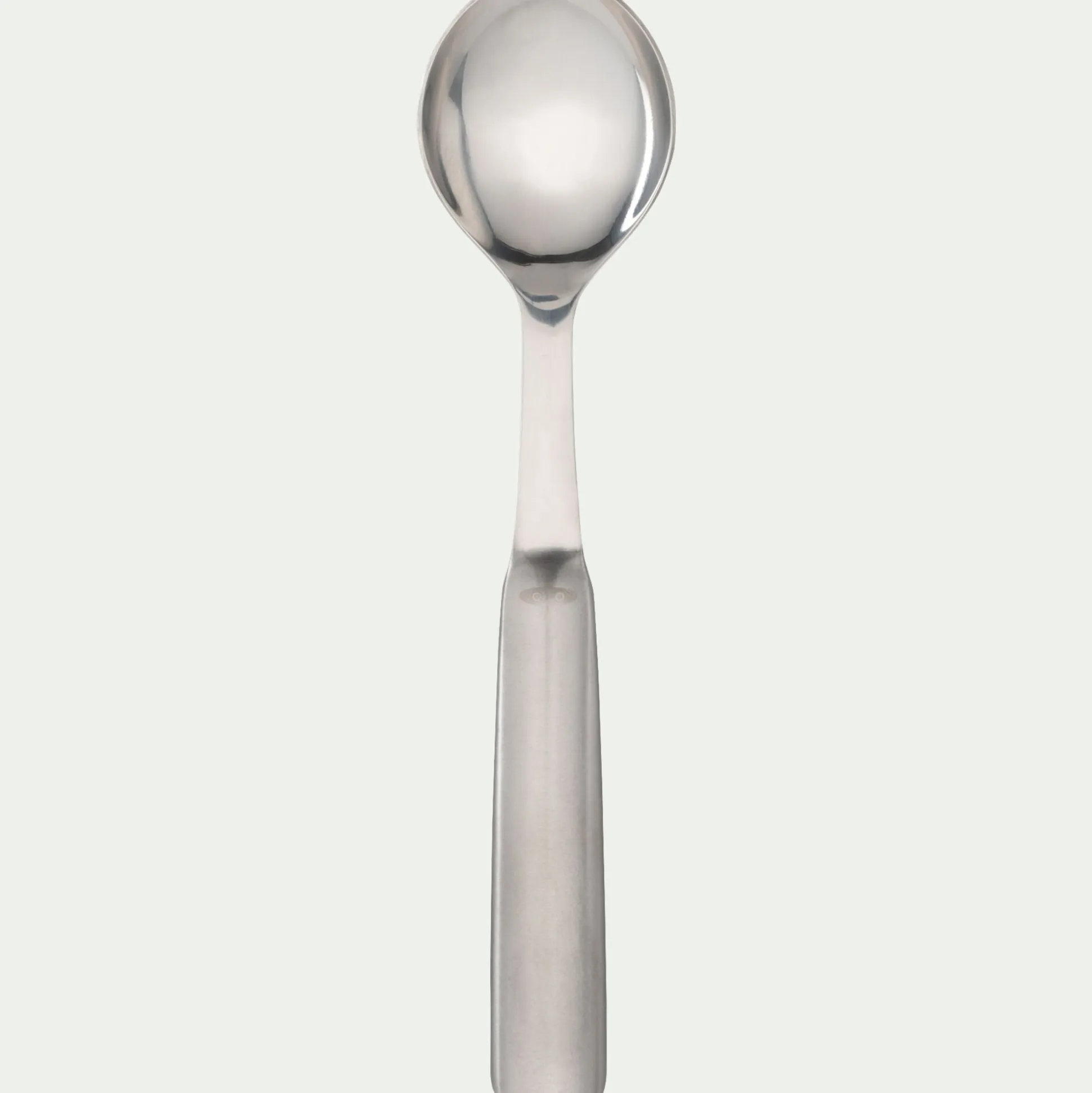 Cuillère de service en inox - gris métallisé