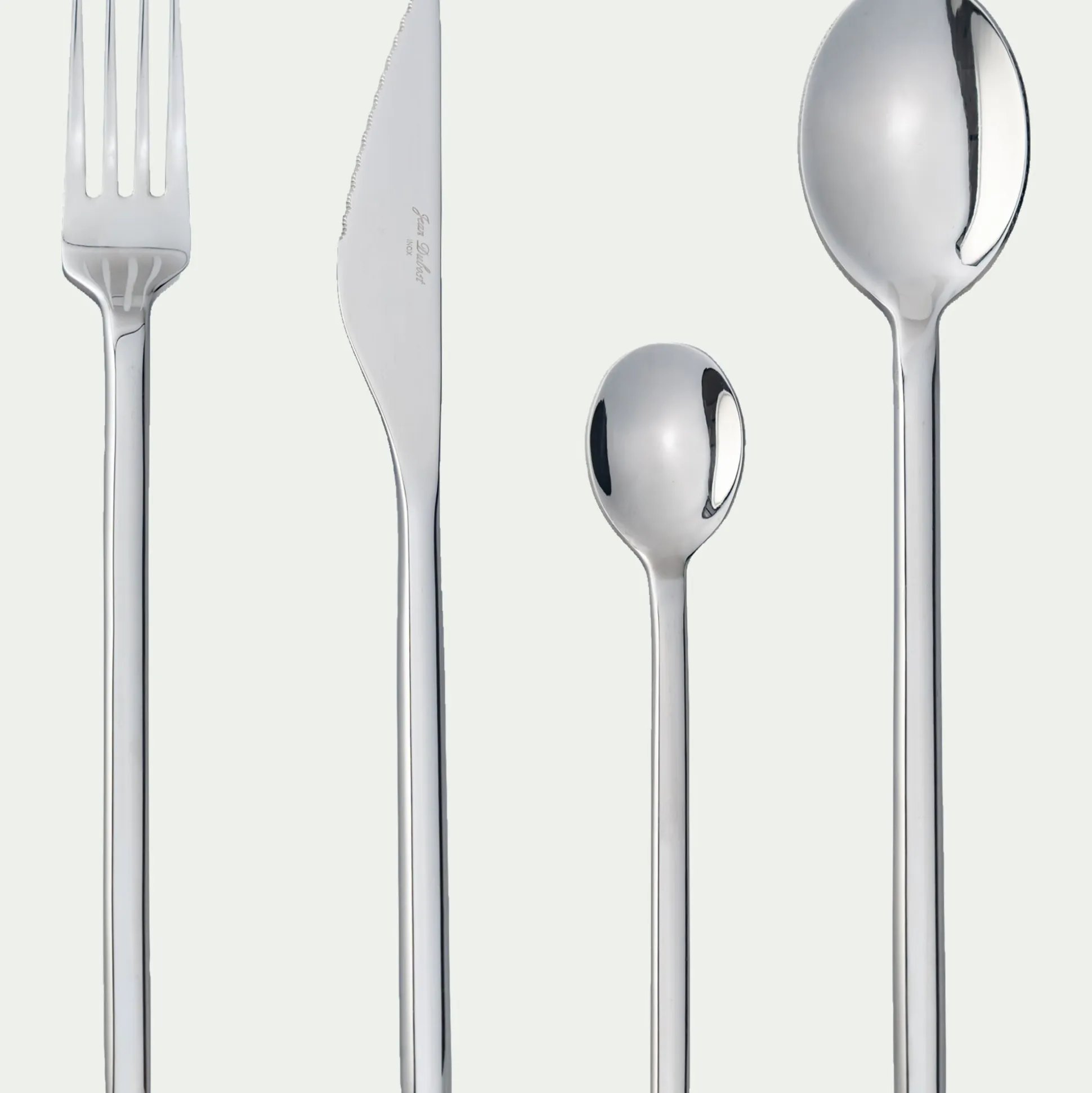 Cuillère en acier inoxydable - argenté