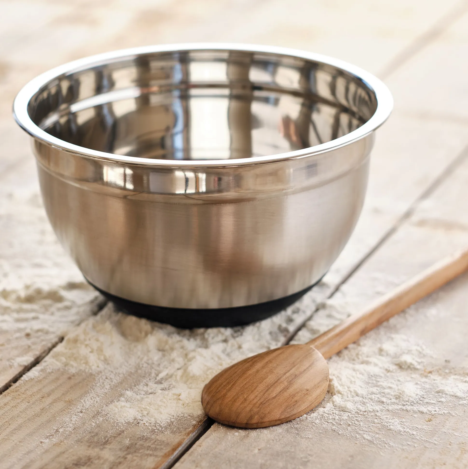 Cul de poule en inox D20cm - argenté