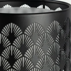 Diffuseur de parfum électrique en métal noir lumière - 100ml