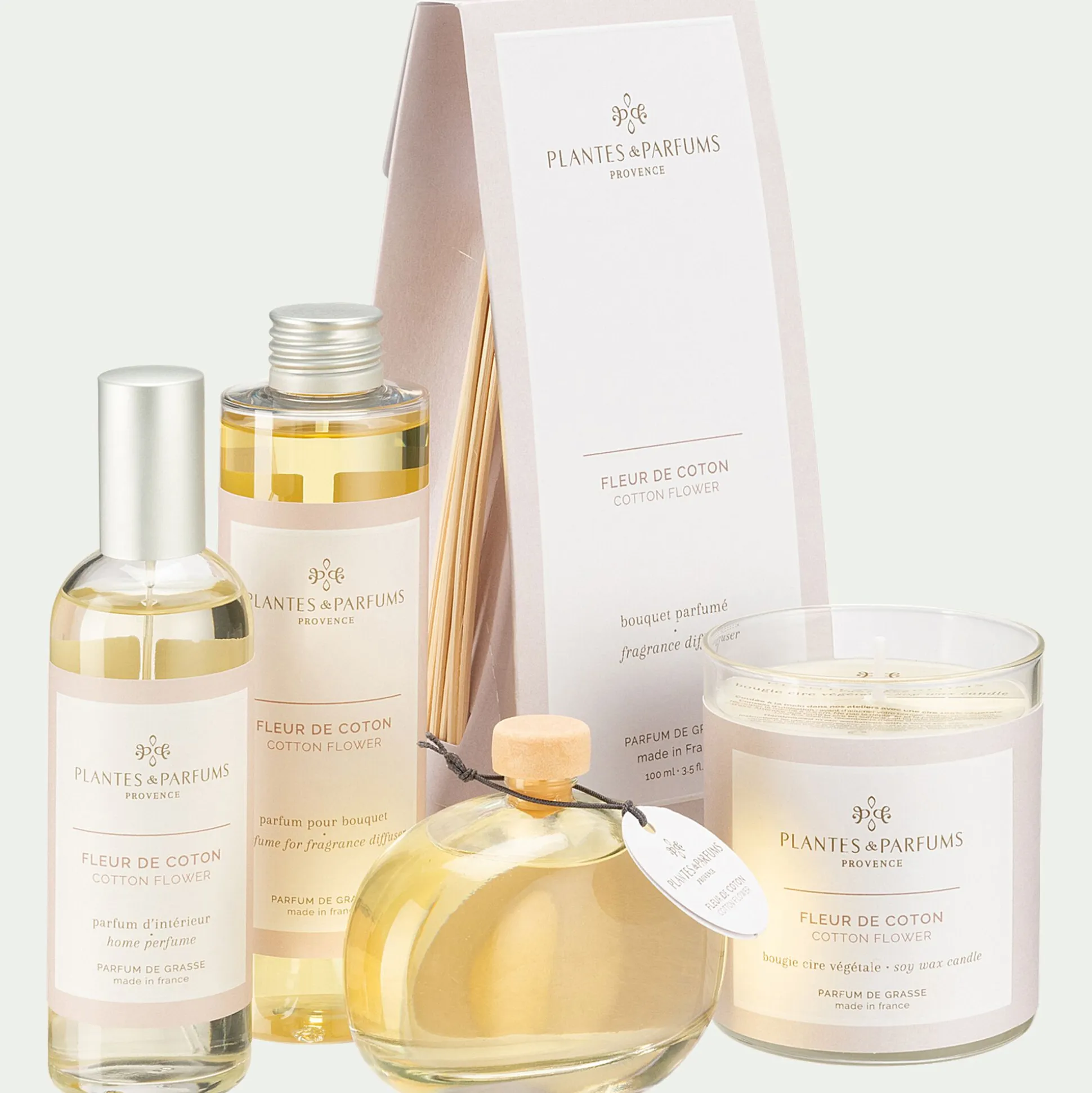 Diffuseur de parfum senteur Fleur de Coton 100ml