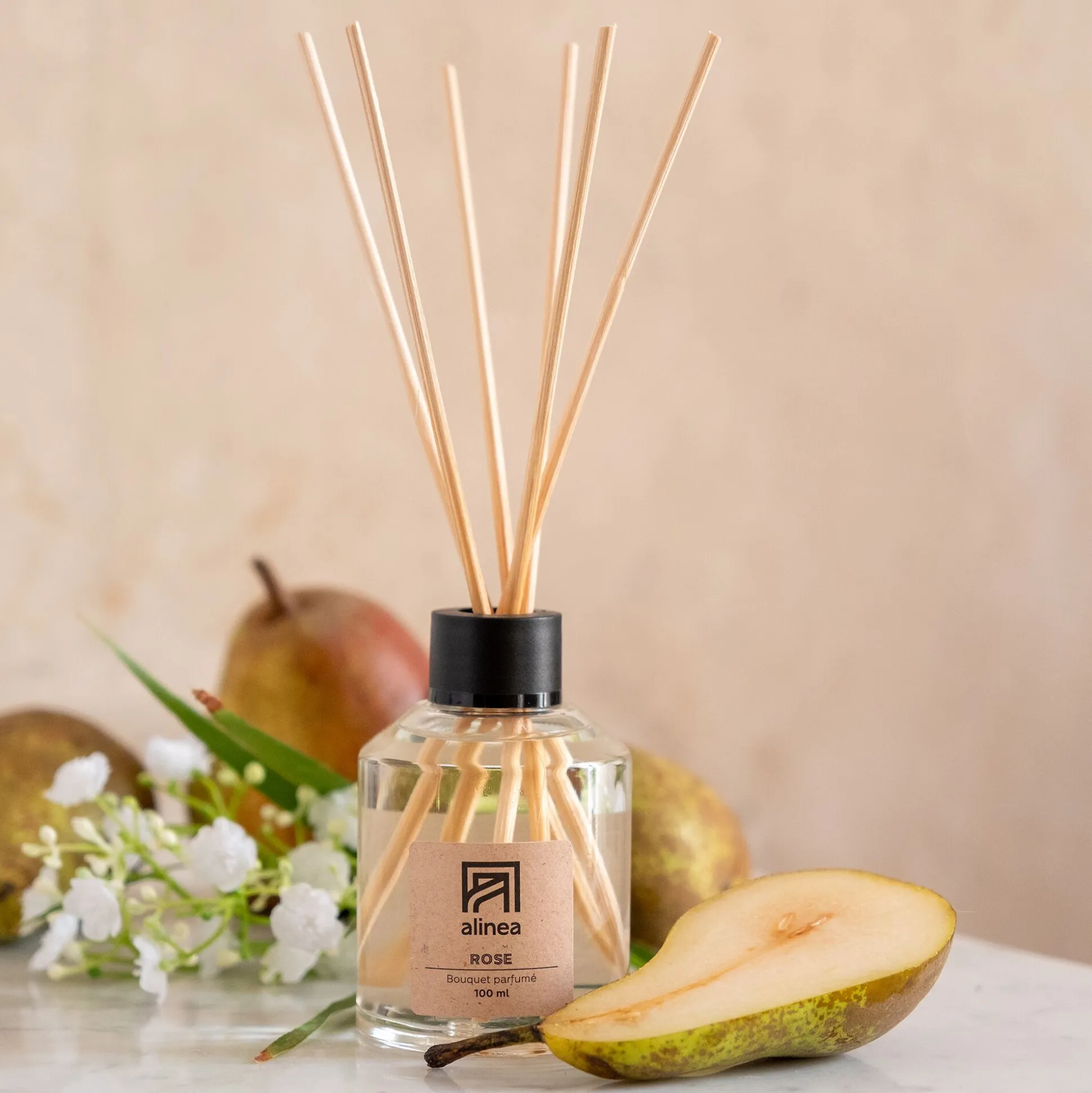 Diffuseur de parfum senteur Rose 100ml