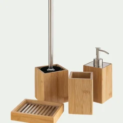 Distributeur de savon en bambou - naturel