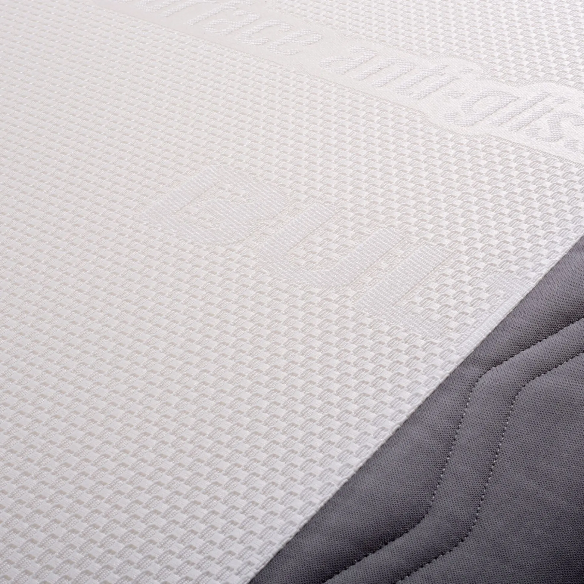 Double sommier tapissier Bultex à lattes - gris 160x200cm