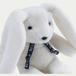 Doudou lapin - blanc H23cm