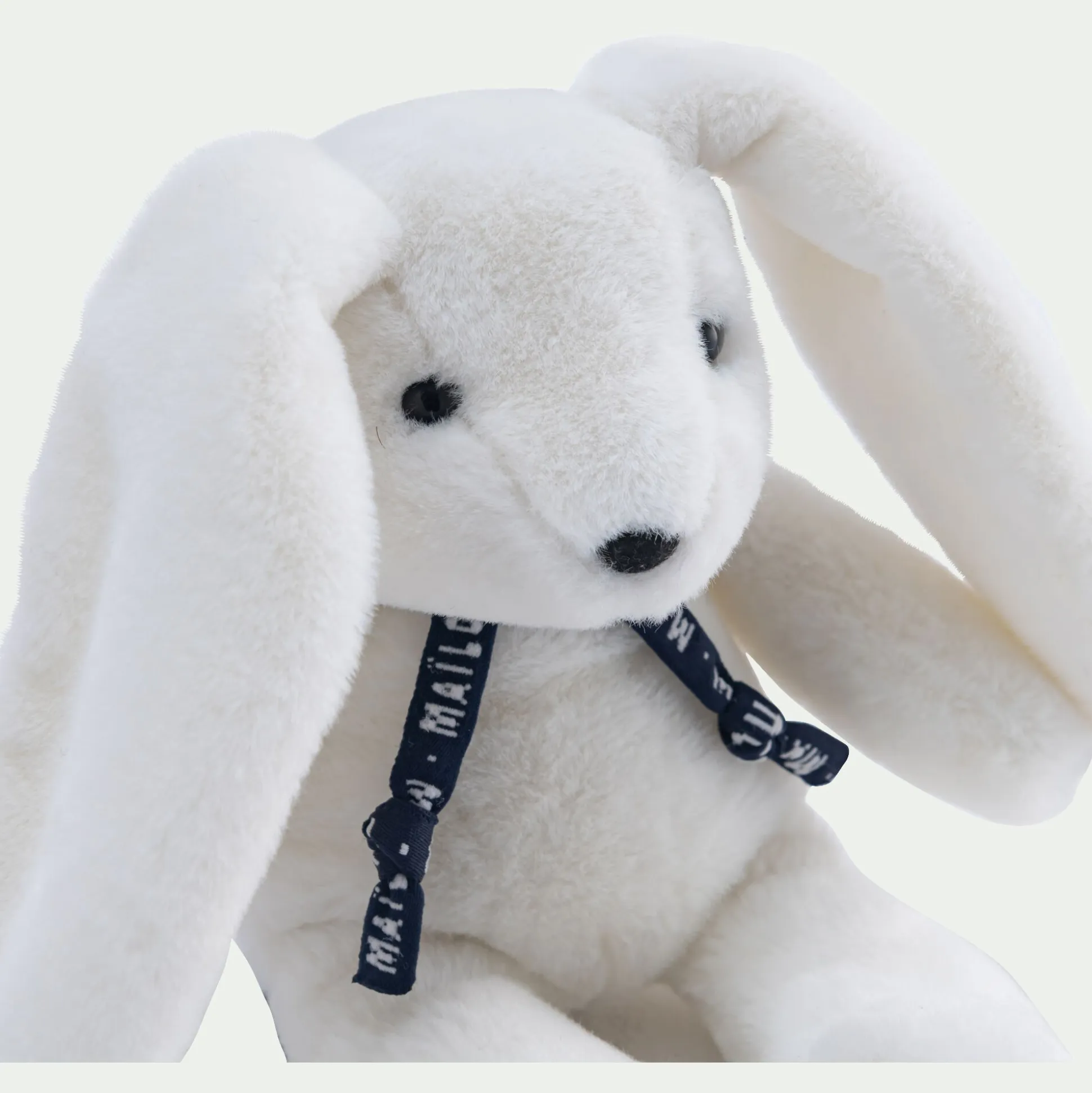 Doudou lapin - blanc H23cm