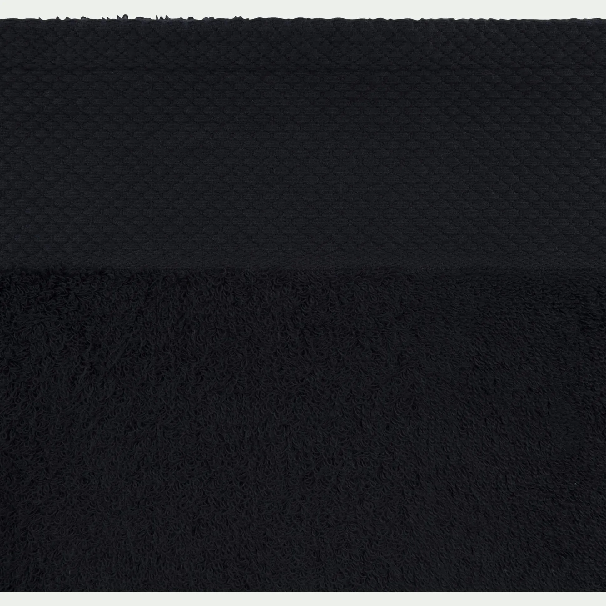 Drap de bain en coton peigné - gris calabrun 100x150cm