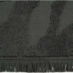 Drap de bain en coton - vert cèdre 100x150cm