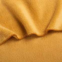 Drap de bain en coton 100x150cm - jaune blé