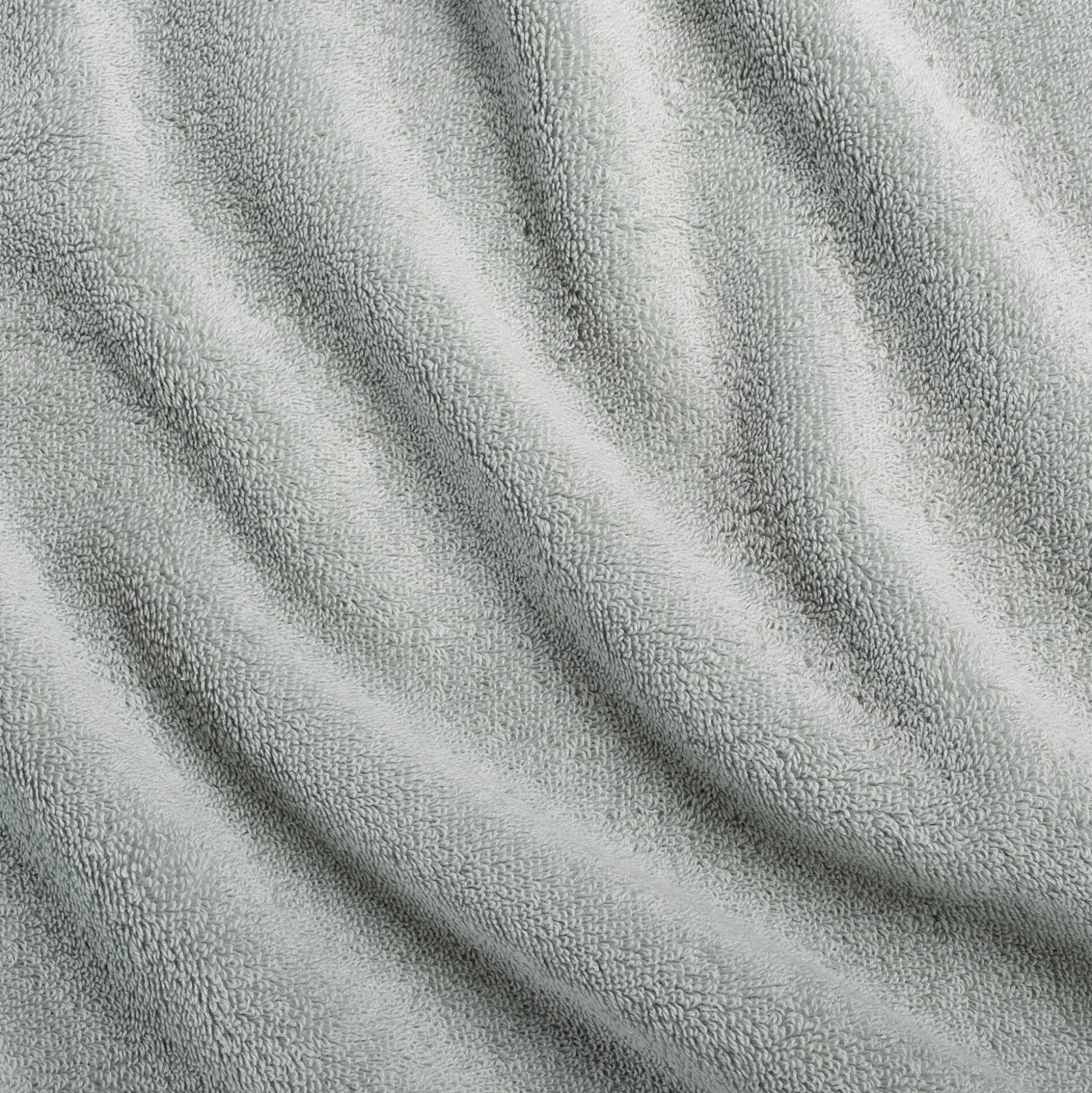 Drap de bain frangé en coton 100x150cm - bleu littoral