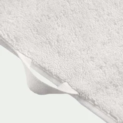 Drap de douche brodé en coton - blanc ventoux 70x140cm
