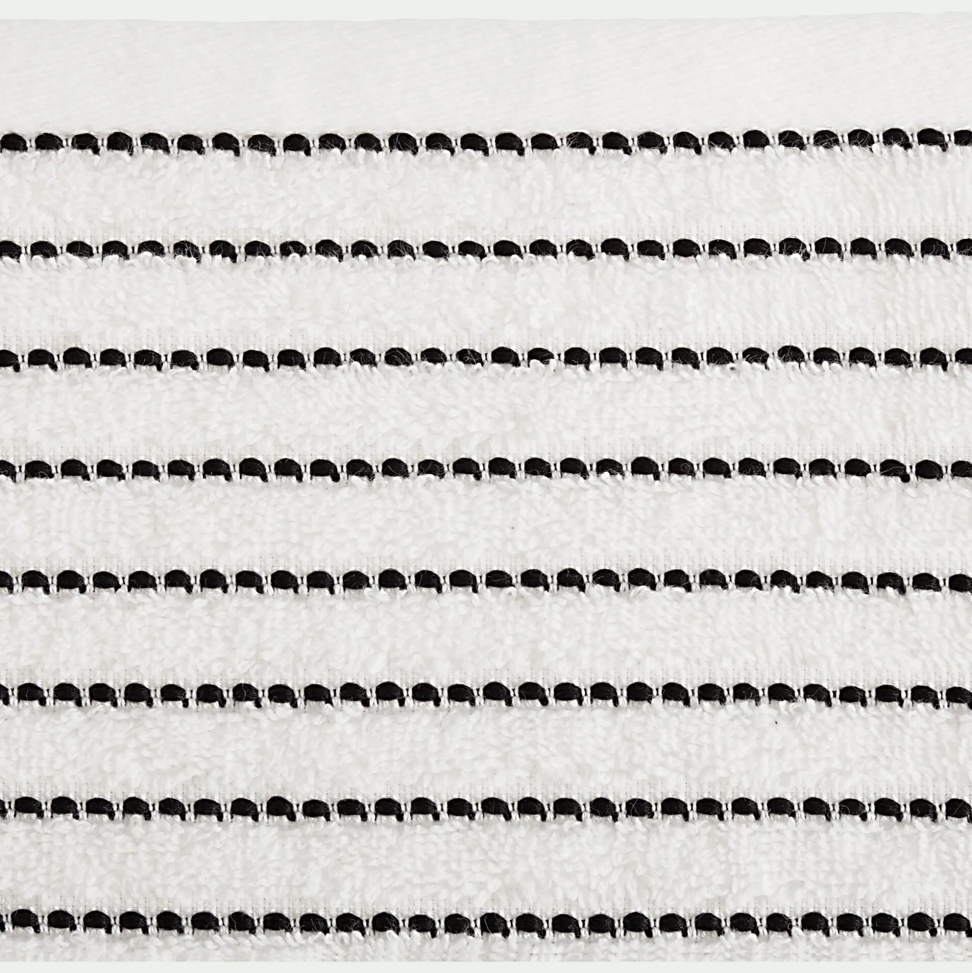 Drap de douche en coton - blanc ventoux 70x140cm