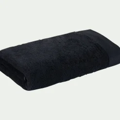 Drap de douche en coton peigné - gris calabrun 70x140cm