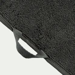 Drap de douche en coton - vert cèdre 70x140cm