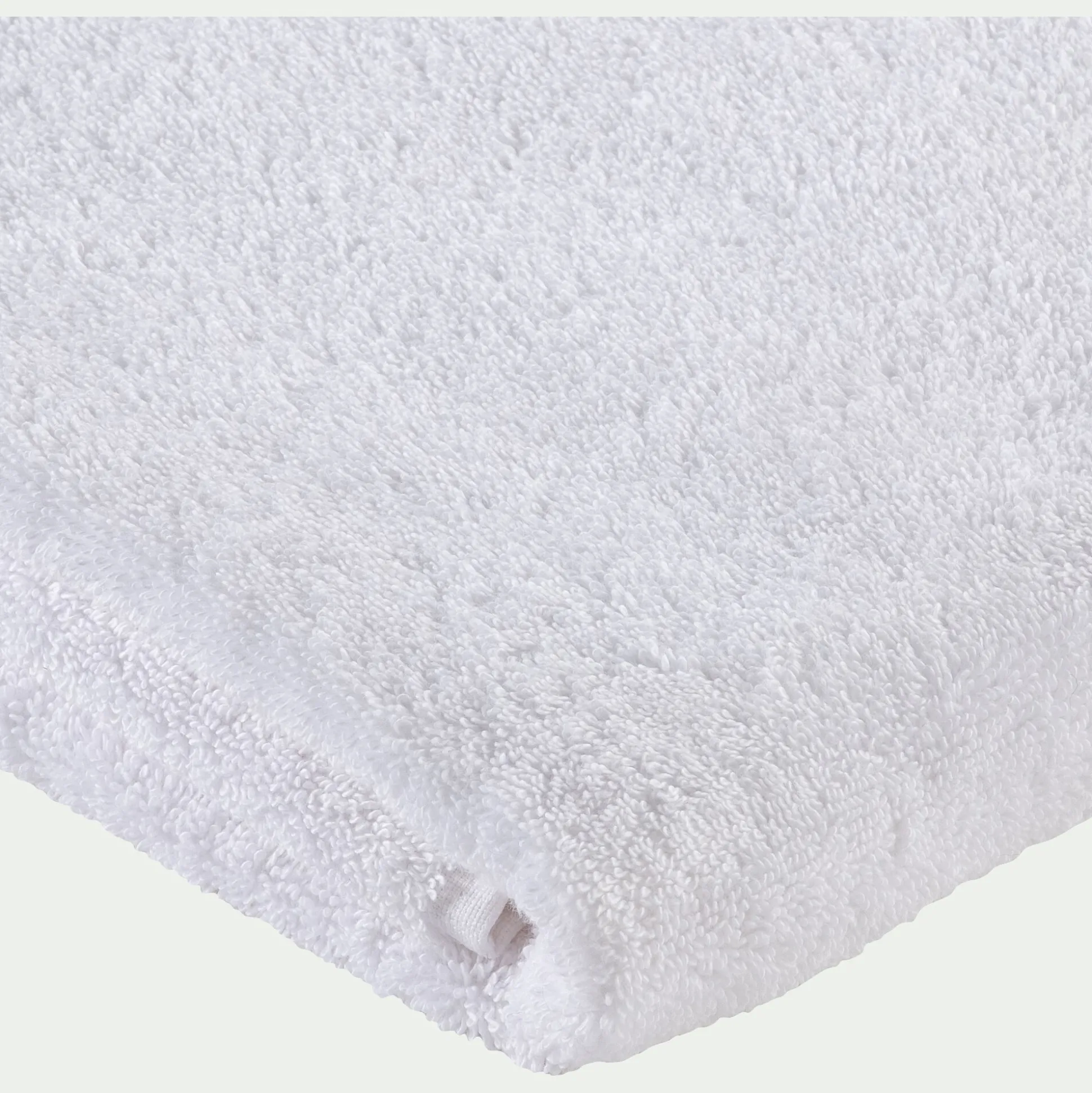 Drap de douche qualité hôtelière en coton - blanc 70x140cm