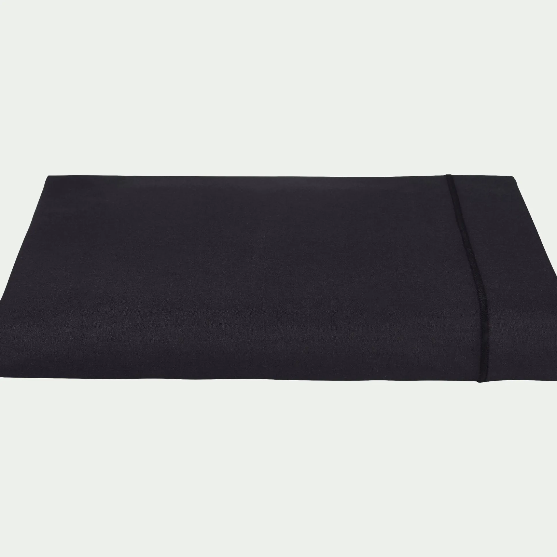 Drap plat en coton 270x300cm - gris calabrun