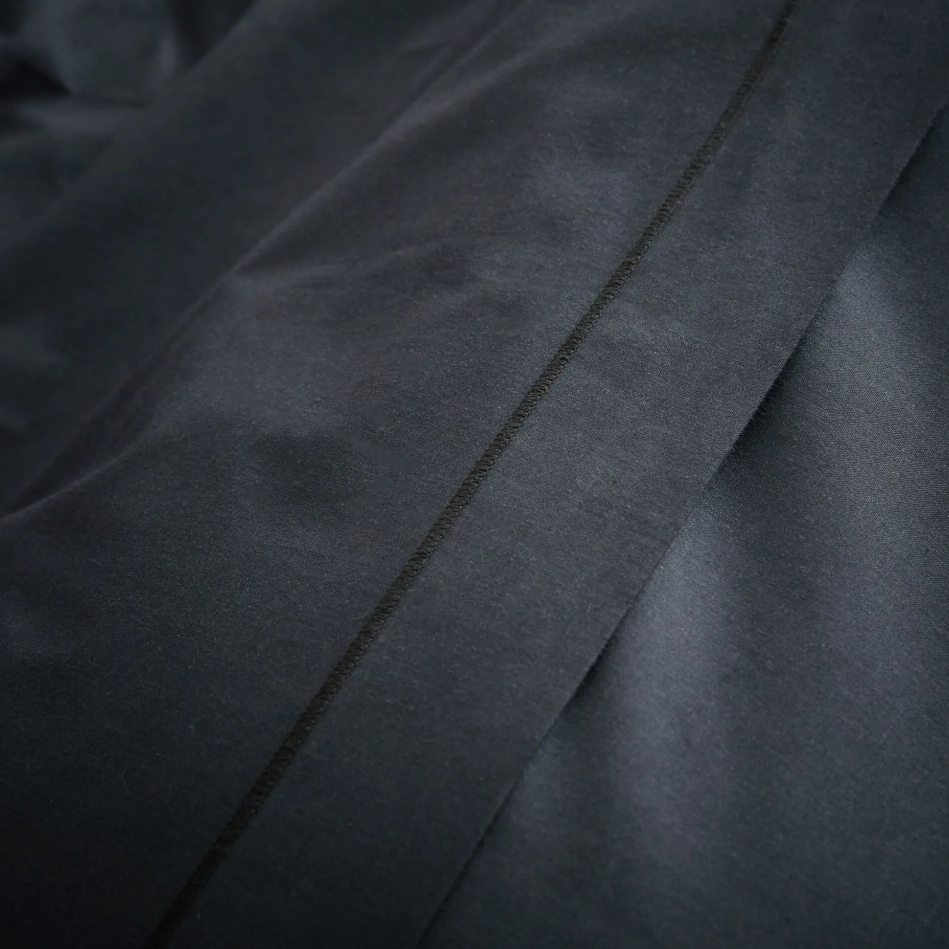 Drap plat en coton 270x300cm - gris calabrun