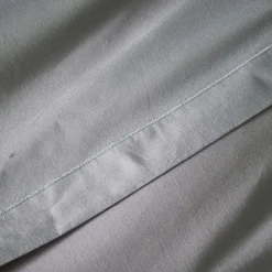 Drap plat en coton 270x300cm - gris restanque